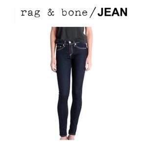 Rag & Bone high rise skinny color is heritage